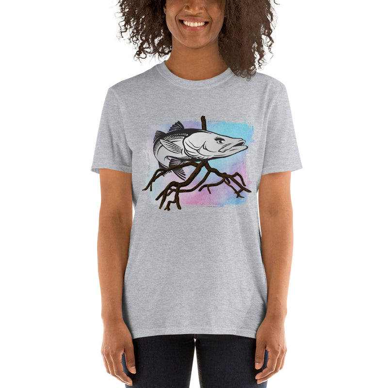 Women's Snook TShirt with Pastel Colorblock